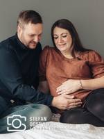 Tip – Zwangerschapsfoto's met jouw partner thuis